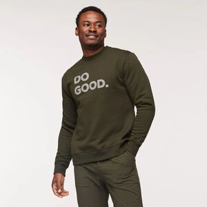 Cotopaxi Men's Do Good Pullover Crewneck Sweater Organic Cotton Olive Green XXL